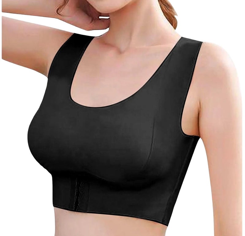 Karma® Women Comfort Soft Padded Bra - Black - Image 1
